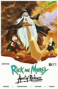 RICK AND MORTY HEART OF RICKNESS #4 (OF 4) CVR B MURPHY