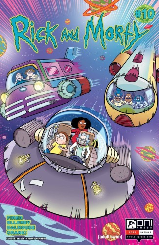 RICK AND MORTY #10 CVR A ELLERBY