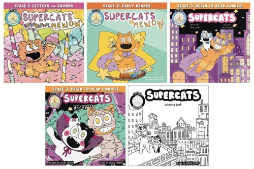 SUPERCATS BOXED SET OF 5 (9781639692033)