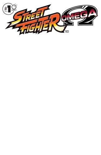 STREET FIGHTER OMEGA #1 CVR C BLANK SKETCH