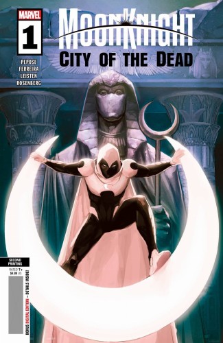 MOON KNIGHT CITY OF THE DEAD #1 (OF 5) 2ND PTG ROD REIS VAR