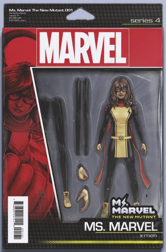 MS MARVEL NEW MUTANT #1 JOHN TYLER CHRISTOPHER ACTION FIGURE VAR