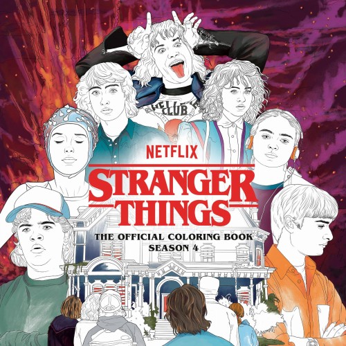 STRANGER THINGS SEASON 4 OFFICIAL COLORING BOOK (9780593581827)