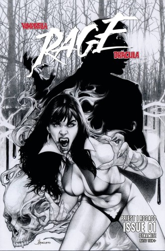 VAMPIRELLA DRACULA RAGE #1 CVR H 10 COPY INCV ANACLETO LINE