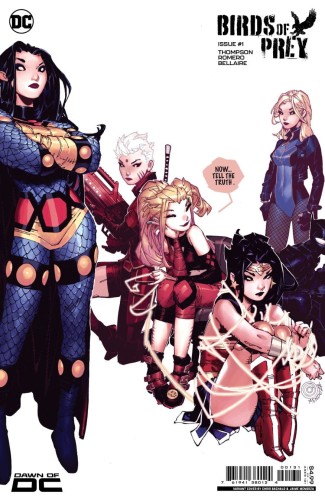 BIRDS OF PREY #1 CVR C CHRIS BACHALO CARD STOCK VAR