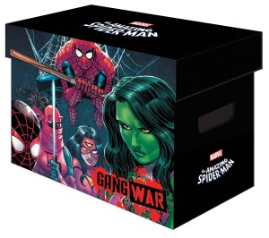 MARVEL GRAPHIC COMIC BOX SPIDER-MAN GANG WAR (PUDŁO NA KOMIKSY)