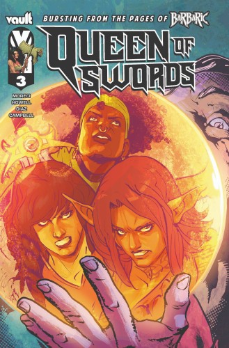 QUEEN OF SWORDS BARBARIC STORY #3 CVR B GOODEN