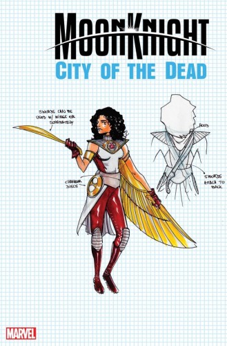 MOON KNIGHT CITY OF DEAD #2 (OF 5) 10 COPY INCV DESIGN VAR
