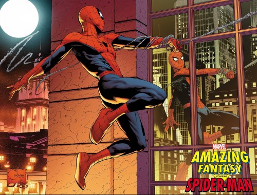 AMAZING FANTASY #1000 50 COPY INCV QUESADA WRAPAROUND VAR
