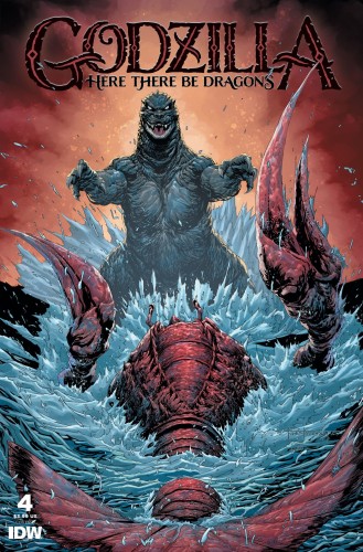 GODZILLA HERE THERE BE DRAGONS #4 CVR B KIRKHAM