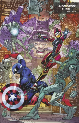 INVINCIBLE IRON MAN #10 CHRIS ALLEN STORMBREAKERS VAR