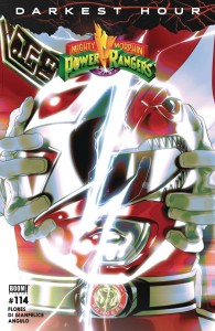 MIGHTY MORPHIN POWER RANGERS #114 CVR C HELMET VAR MONTES