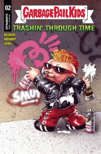 GARBAGE PAIL KIDS THROUGH TIME #2 CVR D CLASSIC TRADING CARD IMAGE