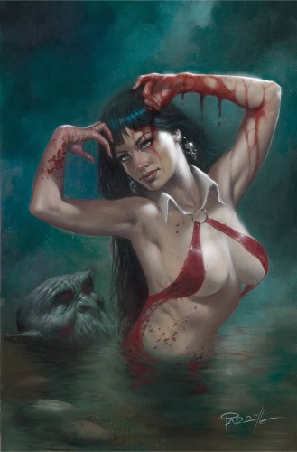 VAMPIRELLA DEAD FLOWERS #2 (OF 4) CVR M PARRILLO LTD VIRGIN