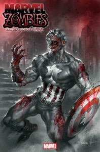 MARVEL ZOMBIES BLACK WHITE BLOOD #2 LUCIO PARRILLO VAR