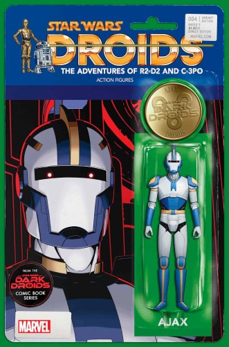 STAR WARS DARK DROIDS D-SQUAD #4 JTC ACTION FIGURE VAR