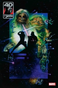 STAR WARS RETURN OF JEDI 40TH ANN COVERS SPROUSE #1 MOVIE POSTER VAR