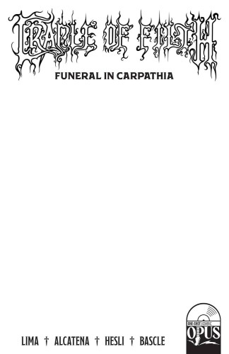 CRADLE OF FILTH CARPATHIA ONE SHOT CVR C BLANK SKETCH