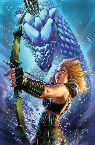 ROBYN HOOD BLOOD IN WATER CVR B AL BARRIONUEVO