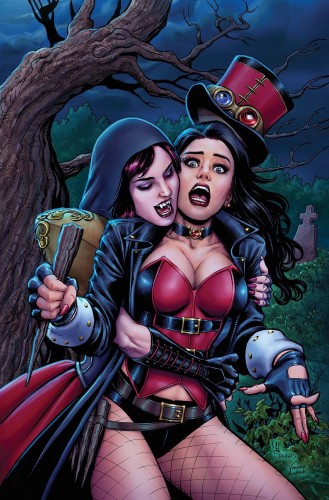 VAN HELSING BONDED BY BLOOD CVR C MARIA L SANAPO