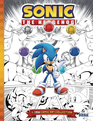 SONIC THE HEDGEHOG IDW COMIC ART COLL HC VOL 01 (9798887240428)