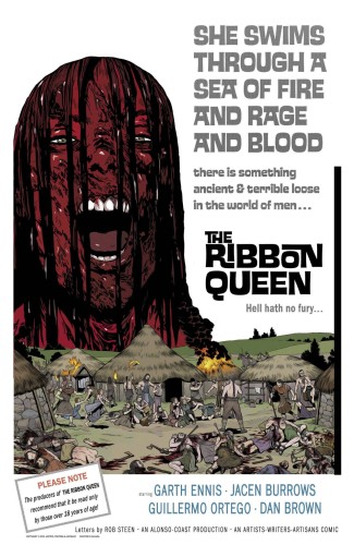 THE RIBBON QUEEN #5 (OF 8) CVR C HORROR POSTER HOMAGE