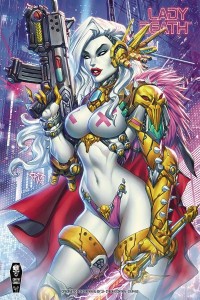 LADY DEATH CYBERNETIC DESECRATION #1 (OF 2) CVR B PANTALENA CYBER X ED