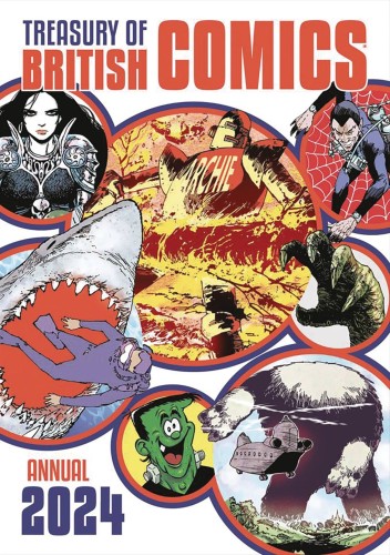 TREASURY OF BRITISH COMICS ANNUAL 2024 HC (9781837860258)