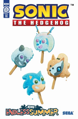 IDW ENDLESS SUMMER SONIC THE HEDGEHOG CVR D 25 HAINES