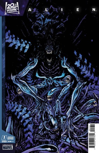 ALIEN ANNUAL #1 DANIEL WARREN JOHNSON VAR
