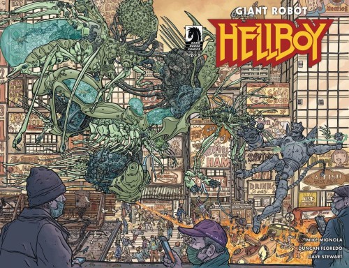 GIANT ROBOT HELLBOY #2 CVR B DARROW WRAPAROUND