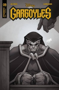 GARGOYLES #9 CVR H 10 COPY INCV NAKAYAMA B&W