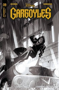 GARGOYLES #9 CVR V 10 COPY FOC INCV KAMBADAIS B&W