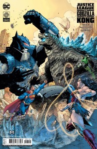 JUSTICE LEAGUE VS GODZILLA VS KONG #1 (OF 6) CVR B JIM LEE & SCOTT WILLIAMS CARD STOCK VAR