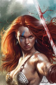 RED SONJA 2023 #4 CVR O FOC PARRILLO VIRGIN FOIL