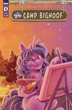 MY LITTLE PONY CAMP BIGHOOF #4 CVR B HAINES