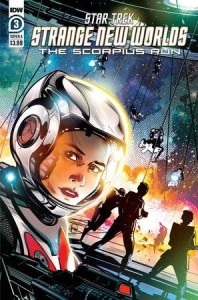 STAR TREK SNW SCORPIUS RUN #3 CVR A HERNANDEZ