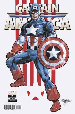 CAPTAIN AMERICA #2 GEORGE PEREZ VAR