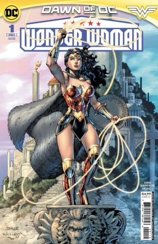 WONDER WOMAN #1 2nd PTG Second Printing Cvr A Jim Lee
