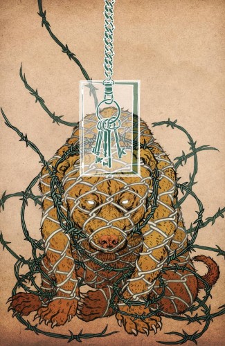 ANIMAL POUND #1 (OF 4) CVR B SHIMIZU