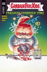 GARBAGE PAIL KIDS THROUGH TIME #3 CVR D CLASSIC TRADING CARD IMAGE