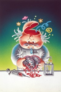 GARBAGE PAIL KIDS THROUGH TIME #3 CVR J CLASSIC TRADING CARD METAL PREMIUM