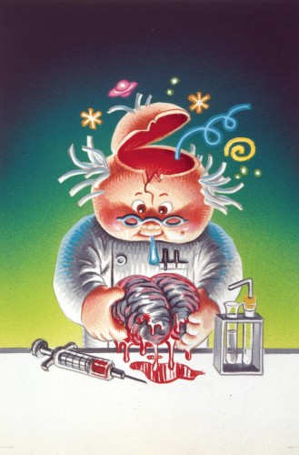 GARBAGE PAIL KIDS THROUGH TIME #3 CVR J CLASSIC TRADING CARD METAL PREMIUM