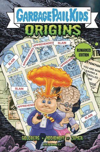 GARBAGE PAIL KIDS ORIGINS HC SKETCHED & REMARKED ED (9781524124397)