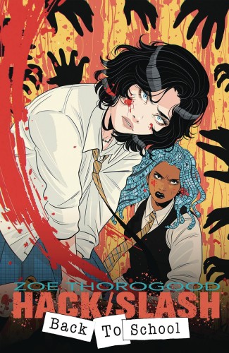 HACK SLASH BACK TO SCHOOL #3 (OF 4) CVR B VECCHIO