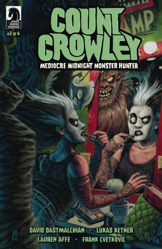 COUNT CROWLEY MEDIOCRE MIDNIGHT MONSTER HUNTER #2 CVR B LARSEN