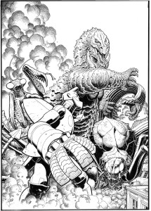 GIANT ROBOT HELLBOY #3 CVR B ADAMS