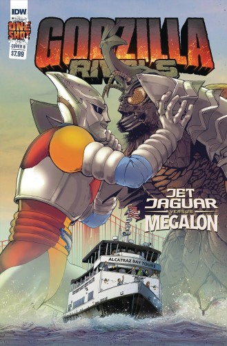 GODZILLA RIVALS JET JAGUAR VS MEGALON ONESHOT #1 CVR B GRIFFITH