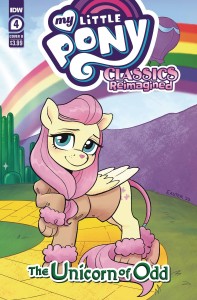 MLP CLASSICS REIMAGINED UNICORN OF ODD #4 CVR B EASTER