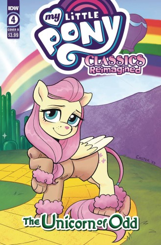 MLP CLASSICS REIMAGINED UNICORN OF ODD #4 CVR B EASTER